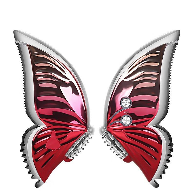 

Jindao KD887 Gradient Red Microcurrent Gua Sha Facial Device