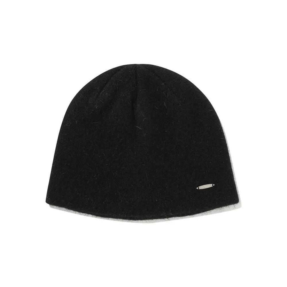 WOMAN Cloverheart Angora Uncuffed Beanie Black CO2404CA73BK 279437 F