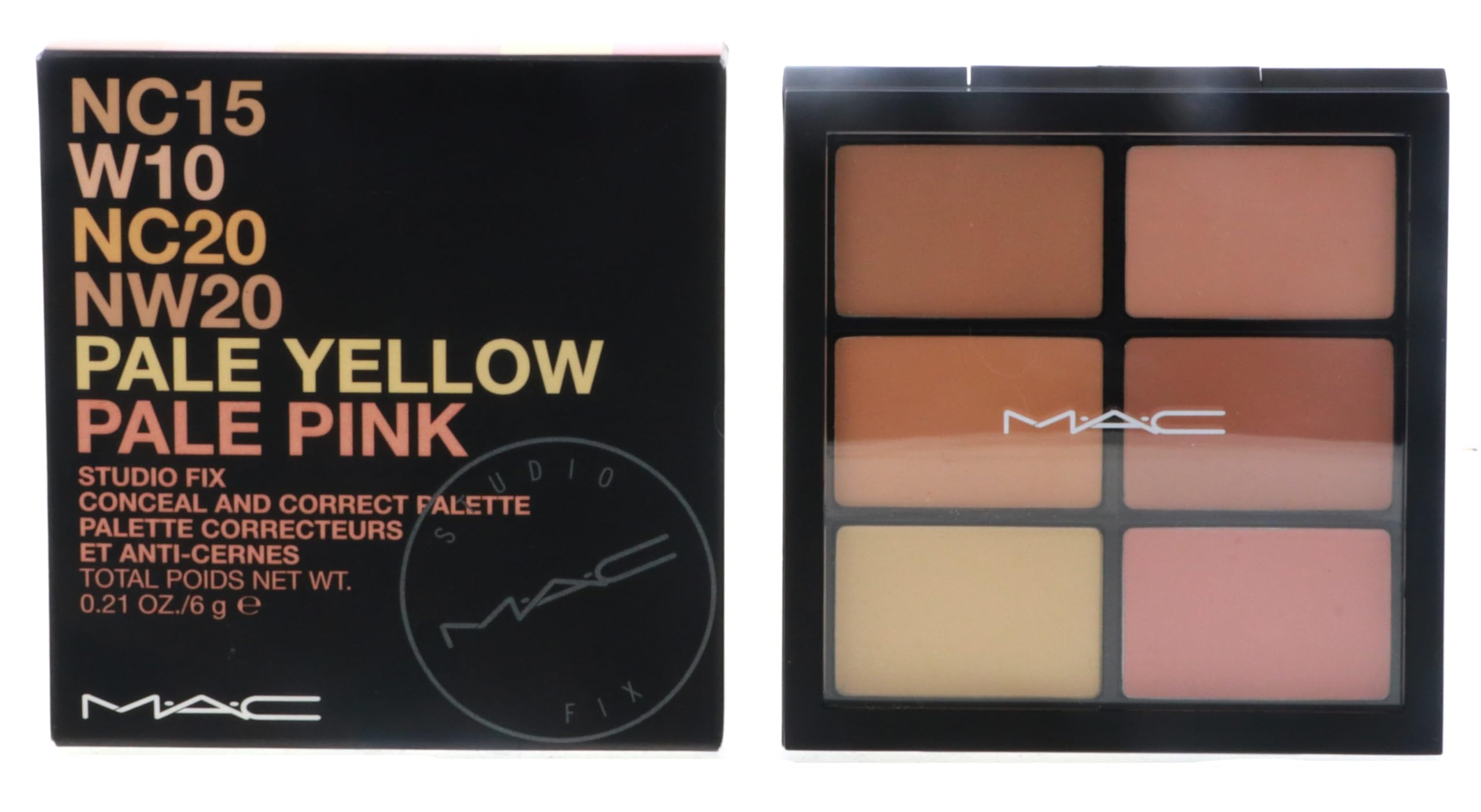 

Палитра MAC STUDIO FIX Conceal Correct и (пункт) (легкий)