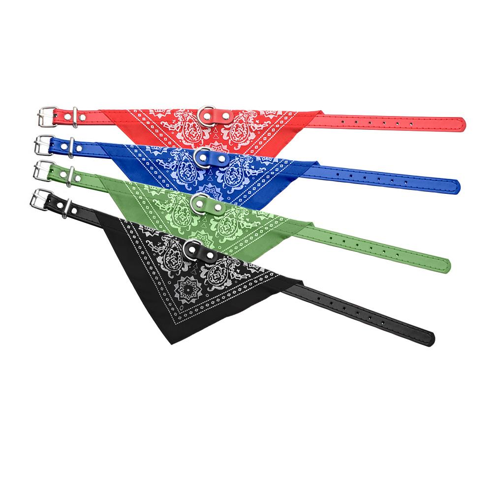 Washable Neck Decor Triangular Bandage Pet Scarf Puppy Kerchief Cat Bibs Dog Bandanas