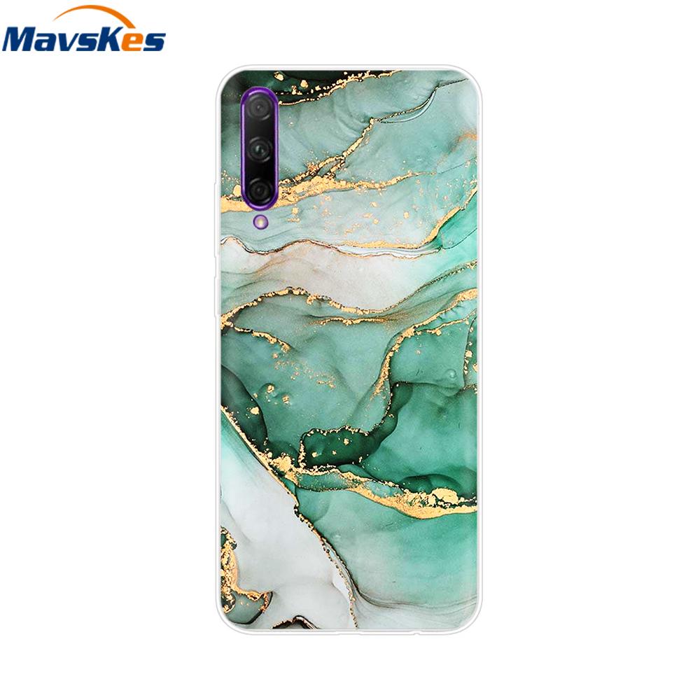 For Huawei P Smart Pro Case Cute Candy Painted Cover Soft Silicone Phone Case For Huawei P Smart Pro 2019 Cover Coque Bumper