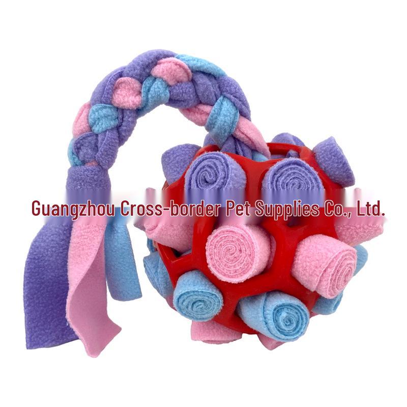 Interactive Dog Puzzle Ball: Sniffing, Teething, Energy-Boosting Olfactory Training Toy