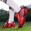 Kids' Boys TF Soccer Cleats - Wear-Resistant, Studded, Rotating Buckle for Outdoor Training