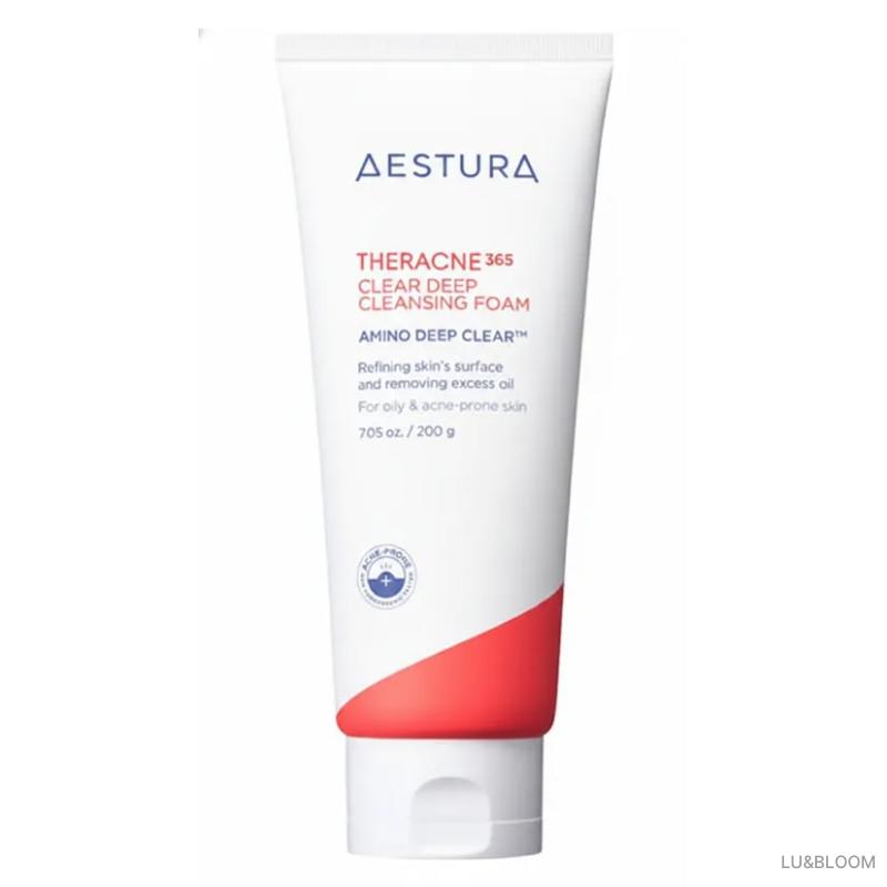 Aestura Theracne 365 Очищающая пенка для глубокого очищения 200 г (+Бесплатный подарок)
