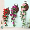 Artificial Flower Vine Indoor Wall Hanging - Green Trailing Plant Décor