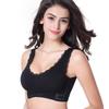 Allanve Night Bra 2-piece Set Breast Enhancement Bust Up 3D Correction Cleavage Creation Non-wire Sports