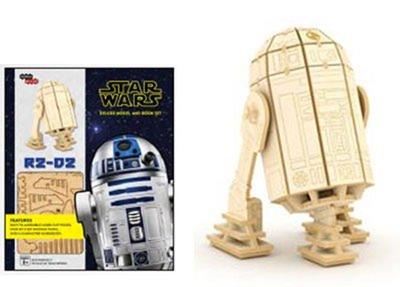 Wooden 3D Puzzle 3D Wood Models Star Wars R2-D2
