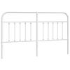 VidaXL White Metal Headboard 180 Cm 352663