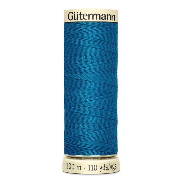 Fil à coudre 100% polyester Gutermann 1 Bobine - Att 25 - sarcelle clair