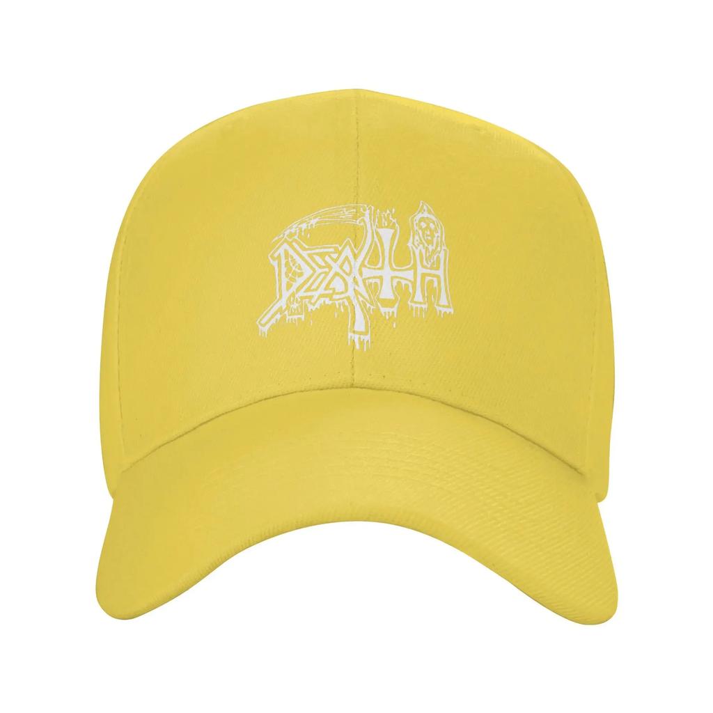 Custom Punk Deaths Rock Band Roll Baseball Cap for Men Women Breathable Heavy Metal Dad Hat Sun Protection