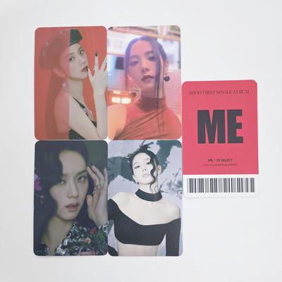 JISOO ME Album YG SELECT POB Fotokarte