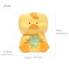 Cute Animal Planter for Succulents Plants, Resin Flower Pots Multifunctional Container Pencil Holder, for Home Office Decoration