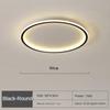 Nordic Minimalist LED Ceiling Light For Bedroom Living Room Aisle Study Room Balcony Circular Remote Control Lighting Chandelier