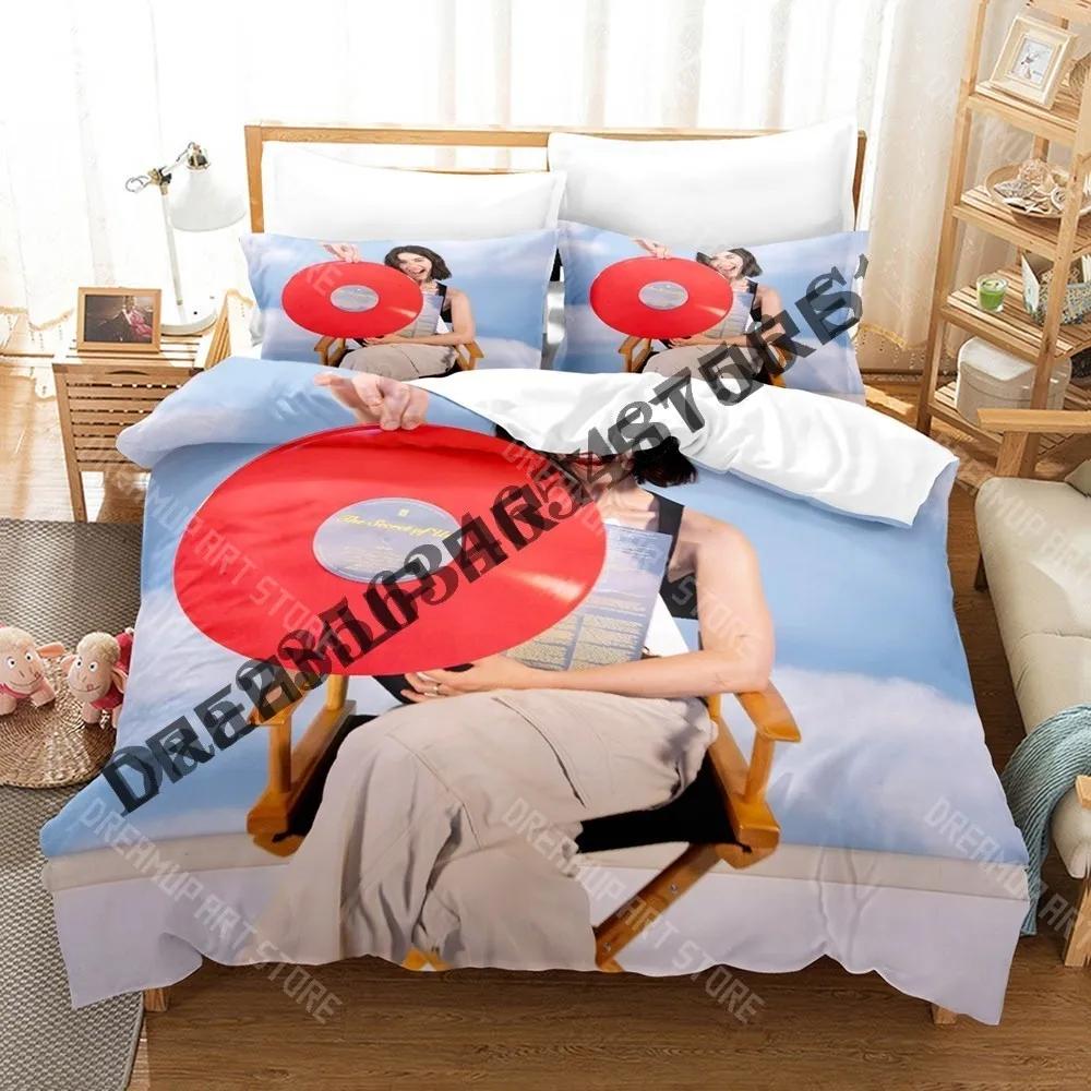 3D Print Gracie Abrams Bedding Set Single Twin Full Queen King Size Bed Set Adult Kid Bedroom Duvetcover Sets Bed Sheet