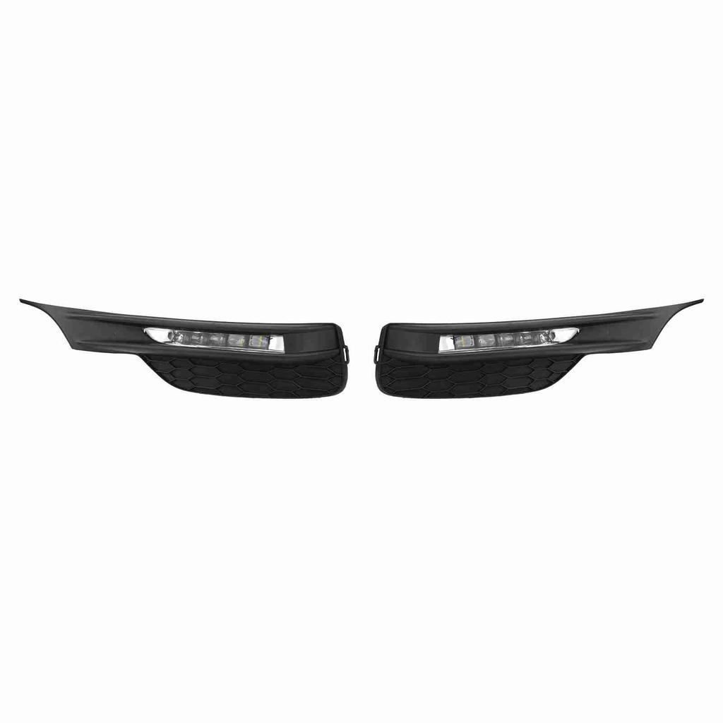 Front Bumper Fog Lights Set 33900T2AA21 with Frame for Accord Sedan 4Dr 2016‑2017