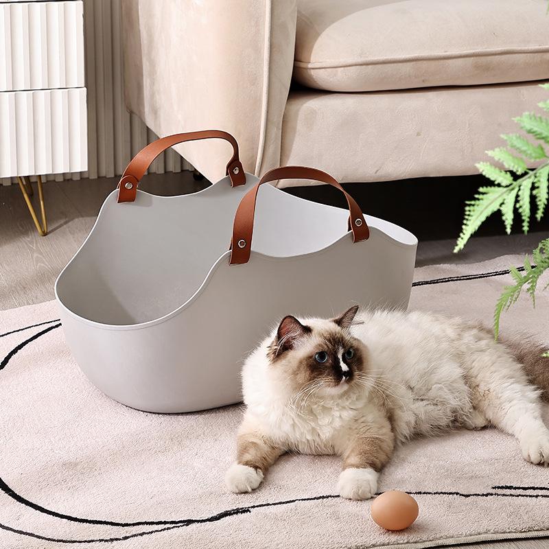 Portable Large Open Travel Cat Litter Box