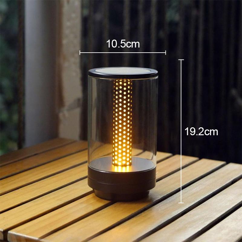 

Беспроводной USB Перезаряжаемый Настольный Светильник Сенсорный Выключатель Светодиодные Свечи Для Прикроватной Тумбочки Отеля Ресторана Бара Клуба Кафе Атмосфера Ночной Декор