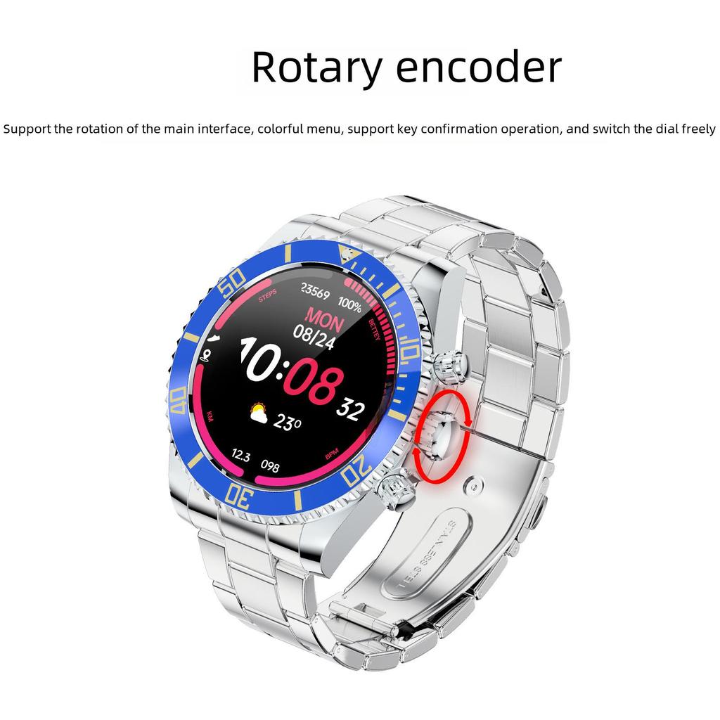 AW12 High-End Green Smartwatch with Bluetooth Calling and Sports Features