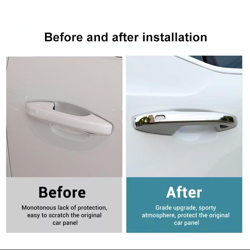 For Volvo XC40 C40 EX40 EC40  exterior door handles door handles decorative car stickers stainless steel cars accessory