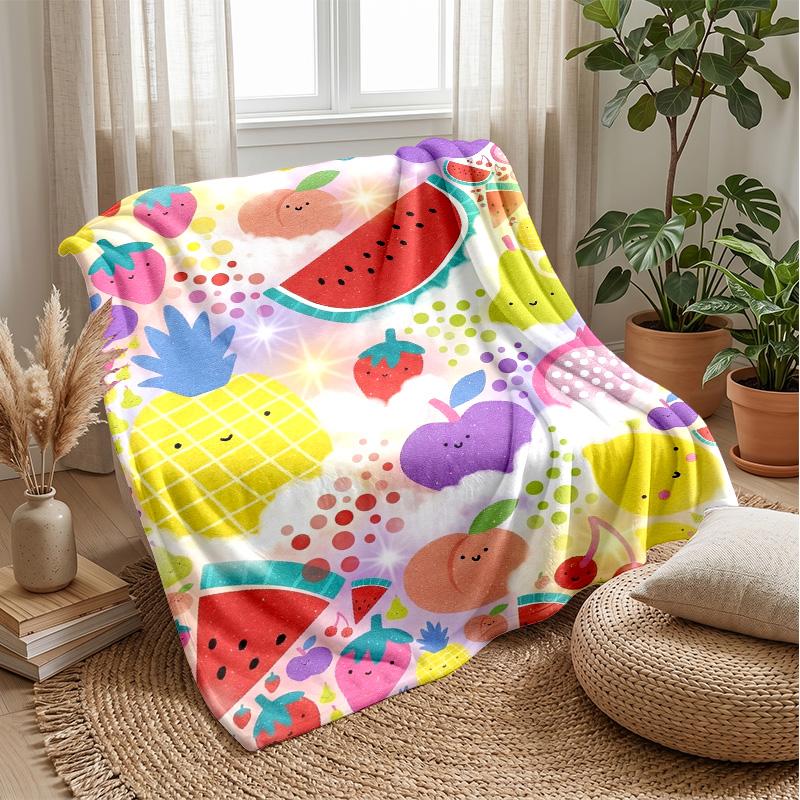 Cute Frog with Mushrooms blanket Personalized Name Flannel Blanket Soft Cozy Plush Throw for Sofa Bed Lightweight Home Decor