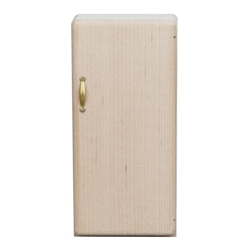 Dollhouse 1:12 Miniature Refrigerator Ornament for DIY Scene