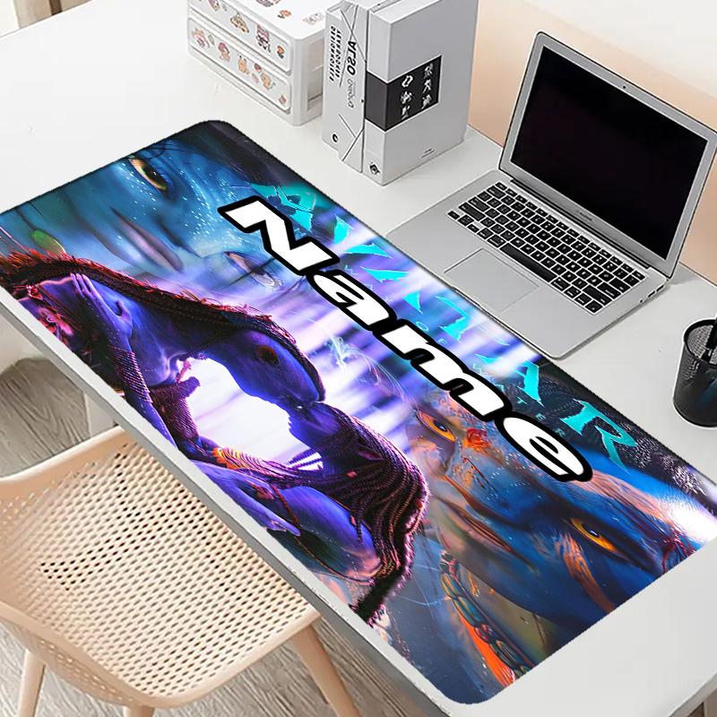 Kişiye Özel İsimli Avatar Desenli Mousepad, Dizüstü Bilgisayar Masa Matı, Ev İçin Dekoratif Masa Matı Klavye Pad Hediye
