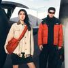 Li Ning Sports Fashion Series Retro Work Jacket With Multiple Pockets Unisex Jacket Fog-Khaki AFDUC53-1