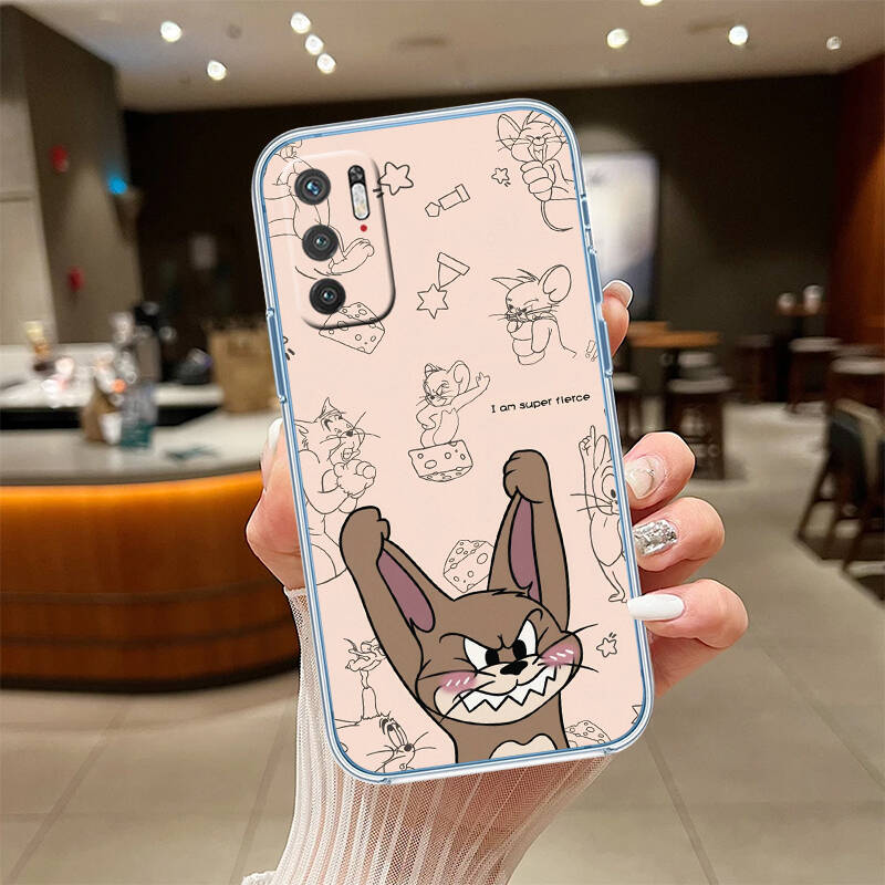 Tom and Jerry Cartoon Phone Case for Motorola G14 G15 G24 G30 G31 G32 G34 G41 G42 G51 G52 G50 G60S G60 G62 G72 G71 G73 G84 G85 G200 E32