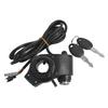 Thumb Throttle with Digital Voltmeter LCD Display Power Switch with Key Lock for Electric Scooter Electric Bicycle Parts Throttles 2