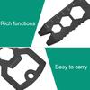 Multitool Klucz Wielofunkcyjny Nierdzewny Jednoczęściowa Konstrukcja EDC Narzędzie Outdoorowe Kempingowe z Wyciągaczem do Gwoździ Kluczem do Wspinaczki Górskiej