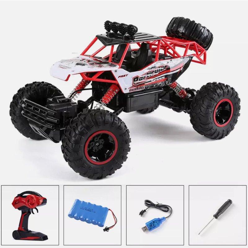 

Four Wheel Drive Drifting Off Road Remote Control Vehicle Children Electric Toy червоний