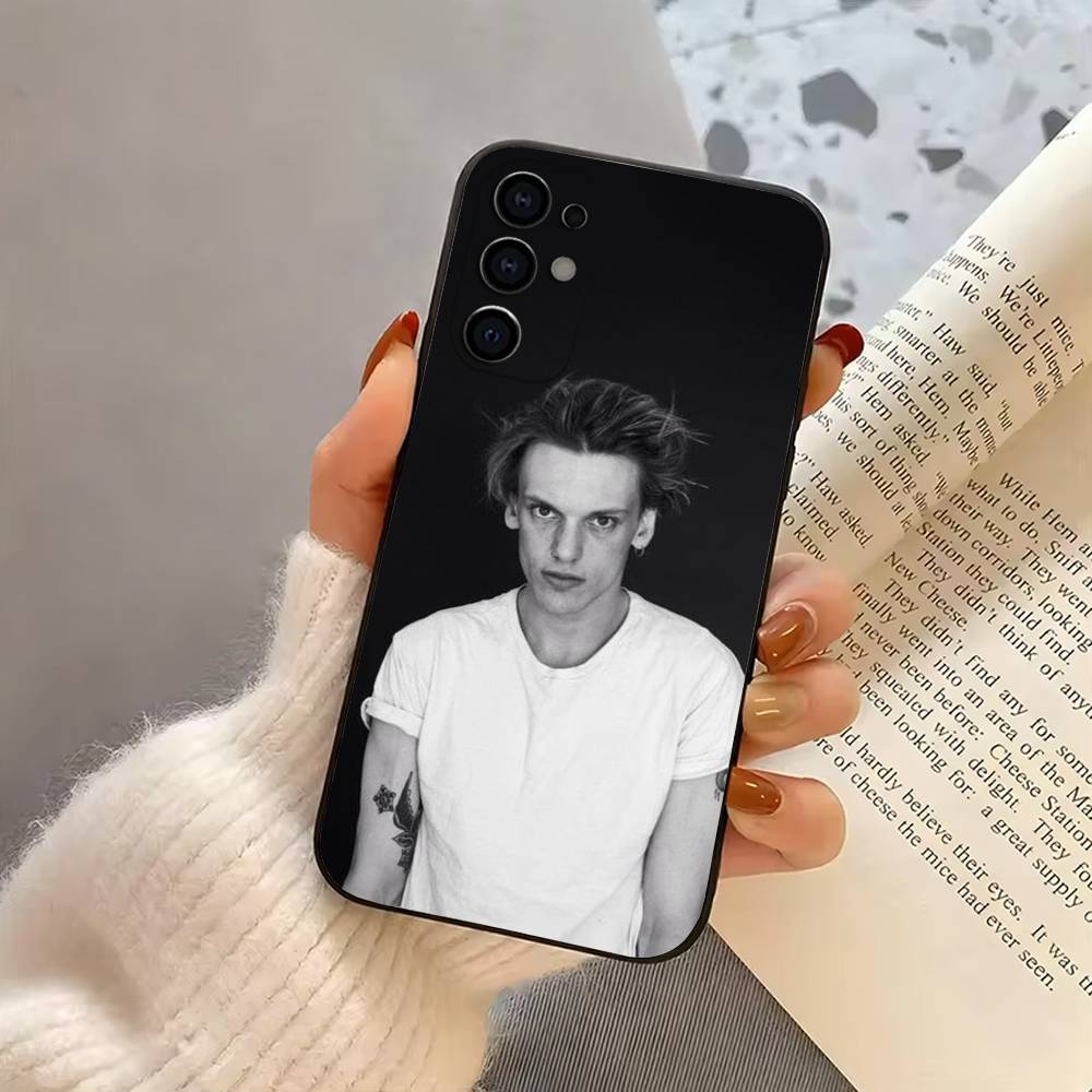 

J-Jamie C-Campbell B-Bower-JCB Phone Case Black Silicone Soft For Samsung S25,S24,S21,S22,S23,S30,Ultra,S20,Plus,Fe,Lite Samsung S225G