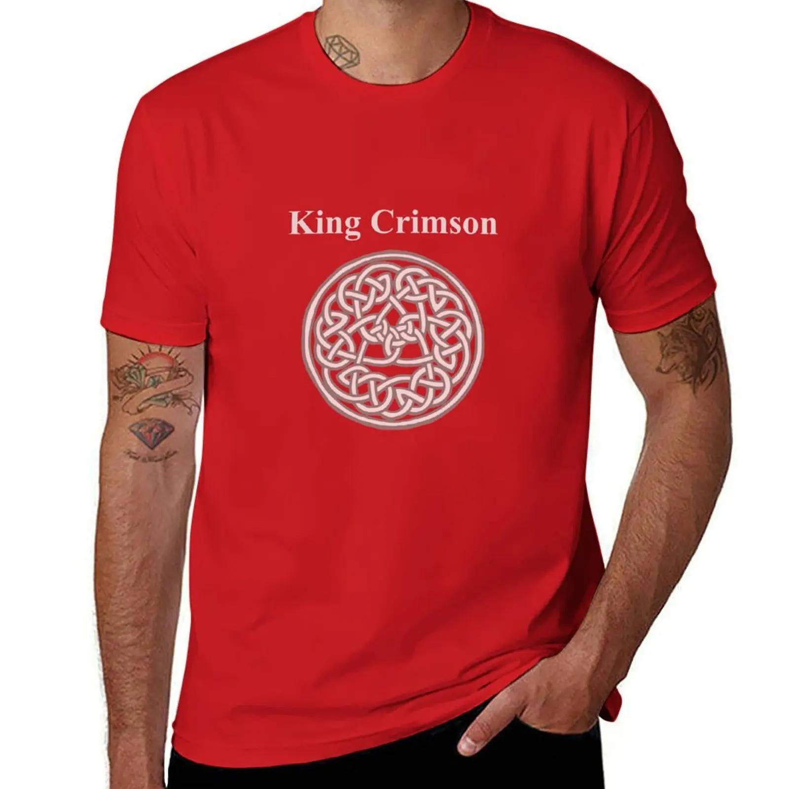GUOYAN TOP 1982 King Crimson Vintage Discipline Album Promo T-shirt kawaii kleding oversized grafisch t-shirt Blouse goedkope spullen t-shirts mannen 3XL