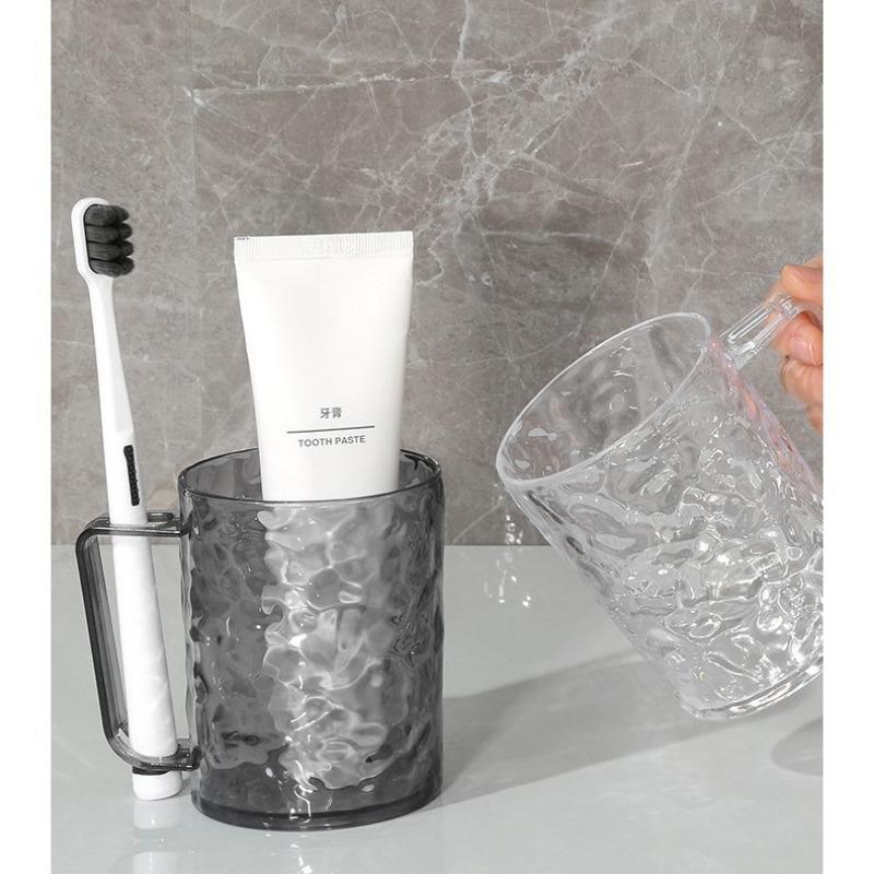 Glacier Pattern Mouthwash Cup Toothbrush Cup Transparent Creative Household Toothbrush Cup