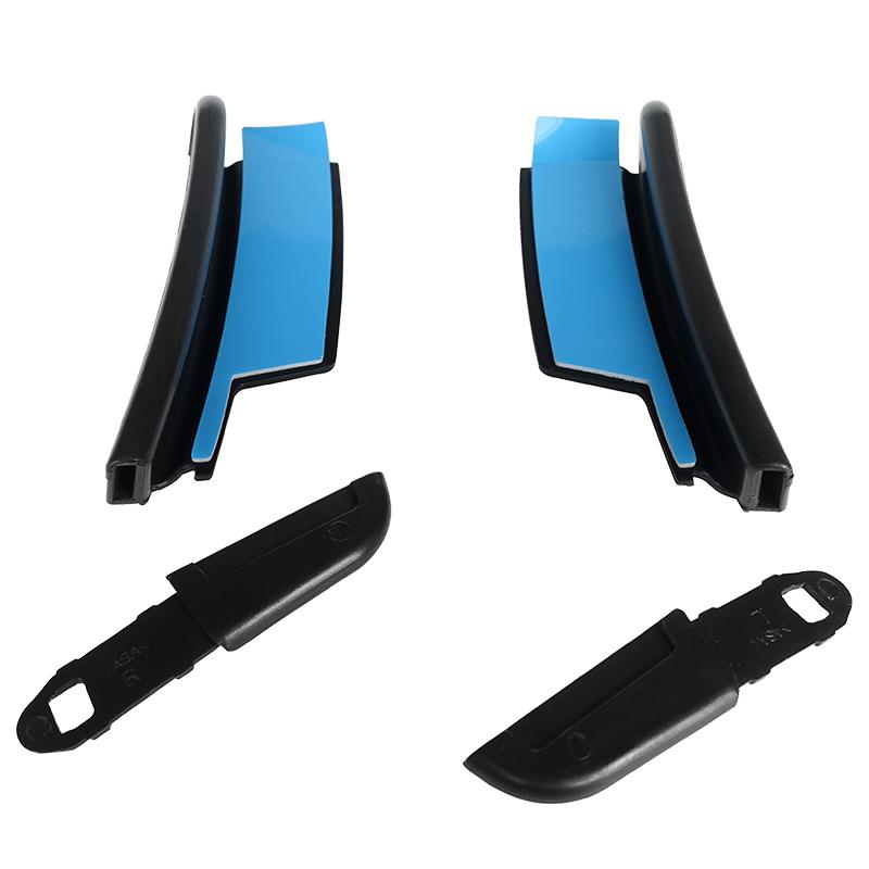 Rear Bumper Cover Trim Fender Flare Extension Wheel Eyebrow Carbon Black For Mercedes W176 A160 A180 A200 A250 A45 AMG 2013-2019