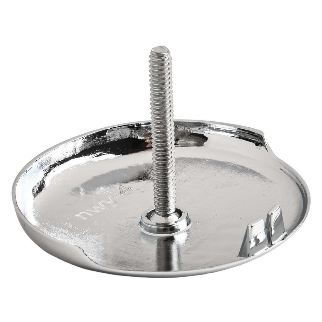 Single Hole Bathtub Drain Overflow Panel With 3 Screws Drain Overflow Panel Bathroom Accessories Round Plastic Kitchen