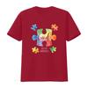Cute Puzzle Toy Pieces Autism Kind Awareness Womens Summer T Shirt Comfortable and Fashionable Top vintage Washed Breathable