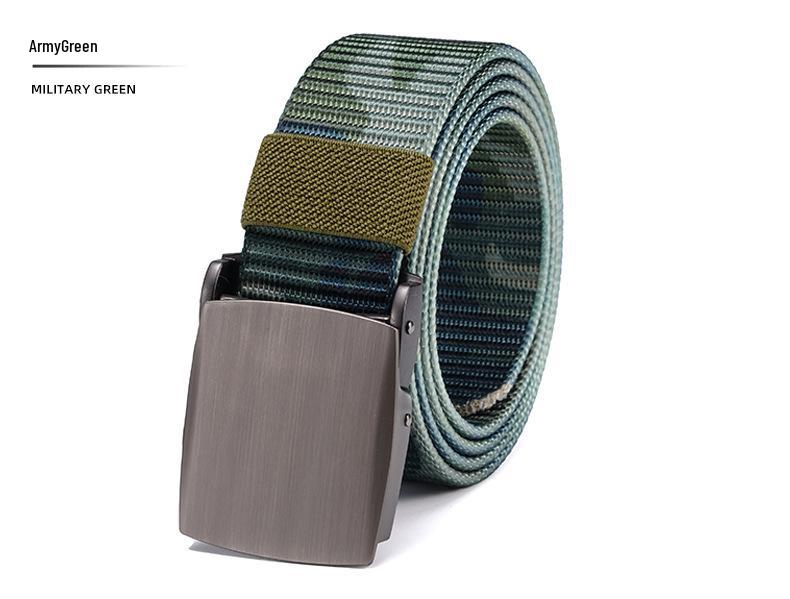 Men s Camouflage Nylon Tactical Belt for Workwear & Military Training 120 cm