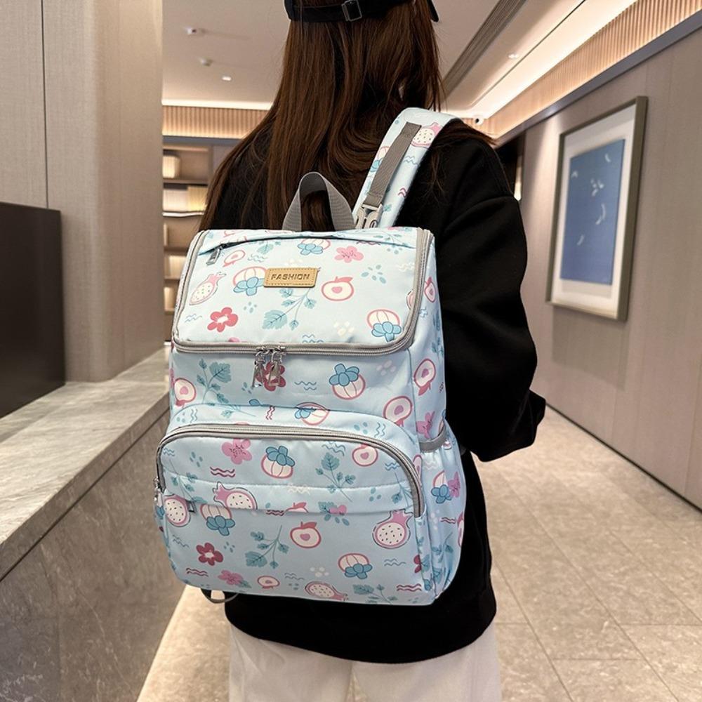 Japan and South Korea high-value large-capacity niche versatile printed junior high school students backpack