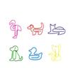 Colorful Animal-Shaped Paper Clips - Cute and Creative Office Supplies