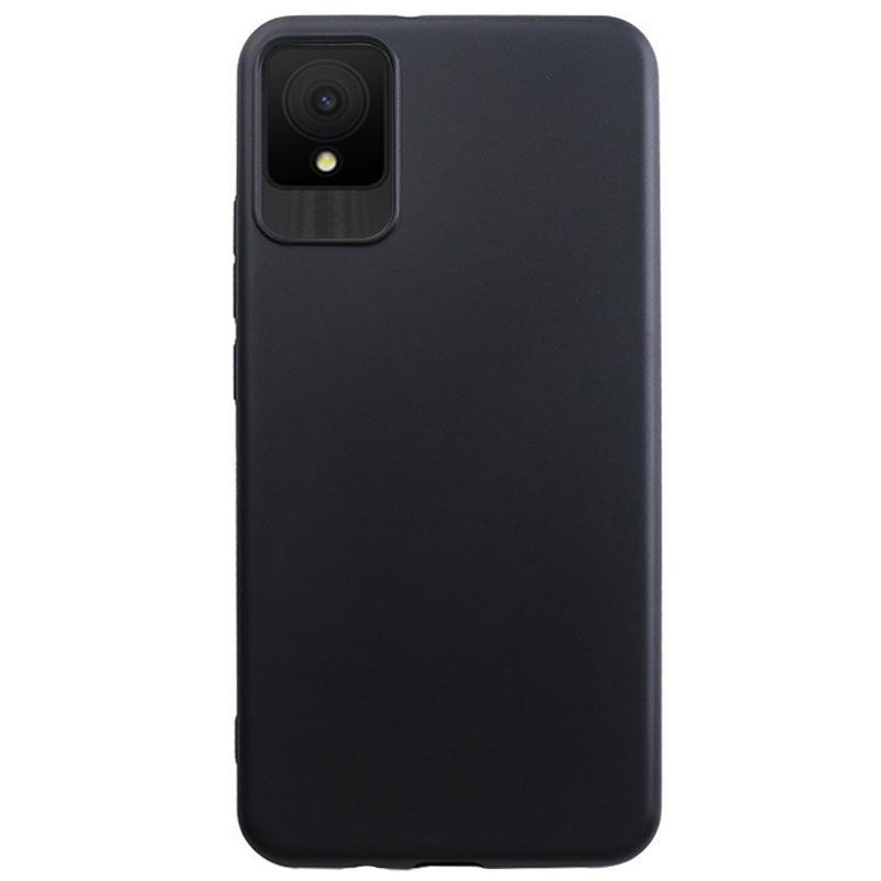For TCL 502 TPU Case Matte Finish Anti-scratch Phone Cover (Big Rear Lens Hole)
