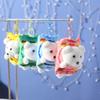 Cute Cartoon Creative Plush Potato Chip Bear Doll Car Keychain Student Schoolbag Pendant Doll Exquisite Small Gift