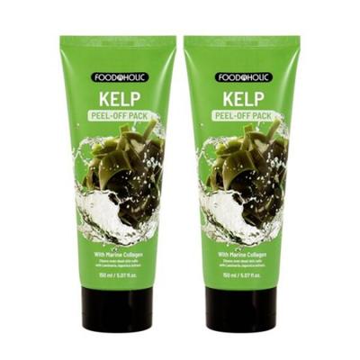 Miłośnik jedzenia (2 kawałki) Opakowanie kolagenowe peel-off 150ml / Kelp -, 1 sztuka, 2 sztuki