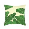 New Nap Pillow Green Leaves Sofa Plush Pillow Case Home Summer Cushion