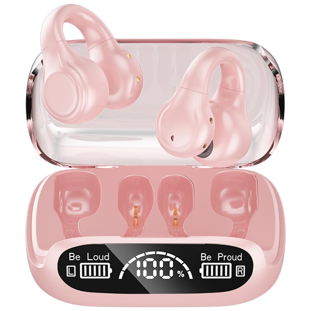 Waterproof TWS Bluetooth-compatible 5.3 Headphone with Clear Voice Calls Noise Cancelling Bone Conduction Headset