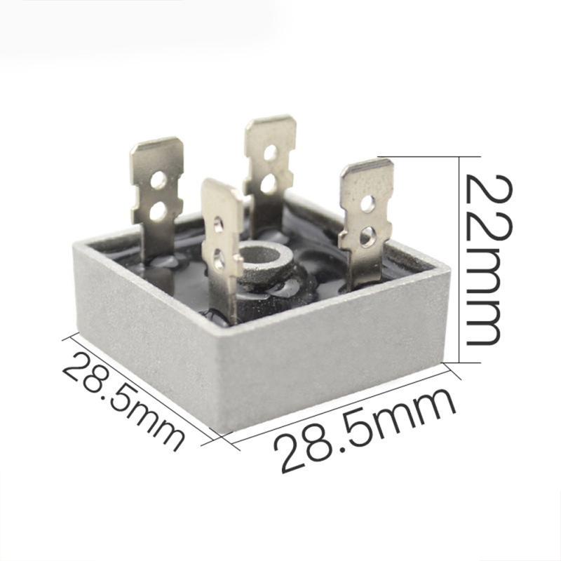 Kbpc5010 Bridge  Rectifier With Mounting Hole 50a 1000v High Power Digital Signal Metal Shell