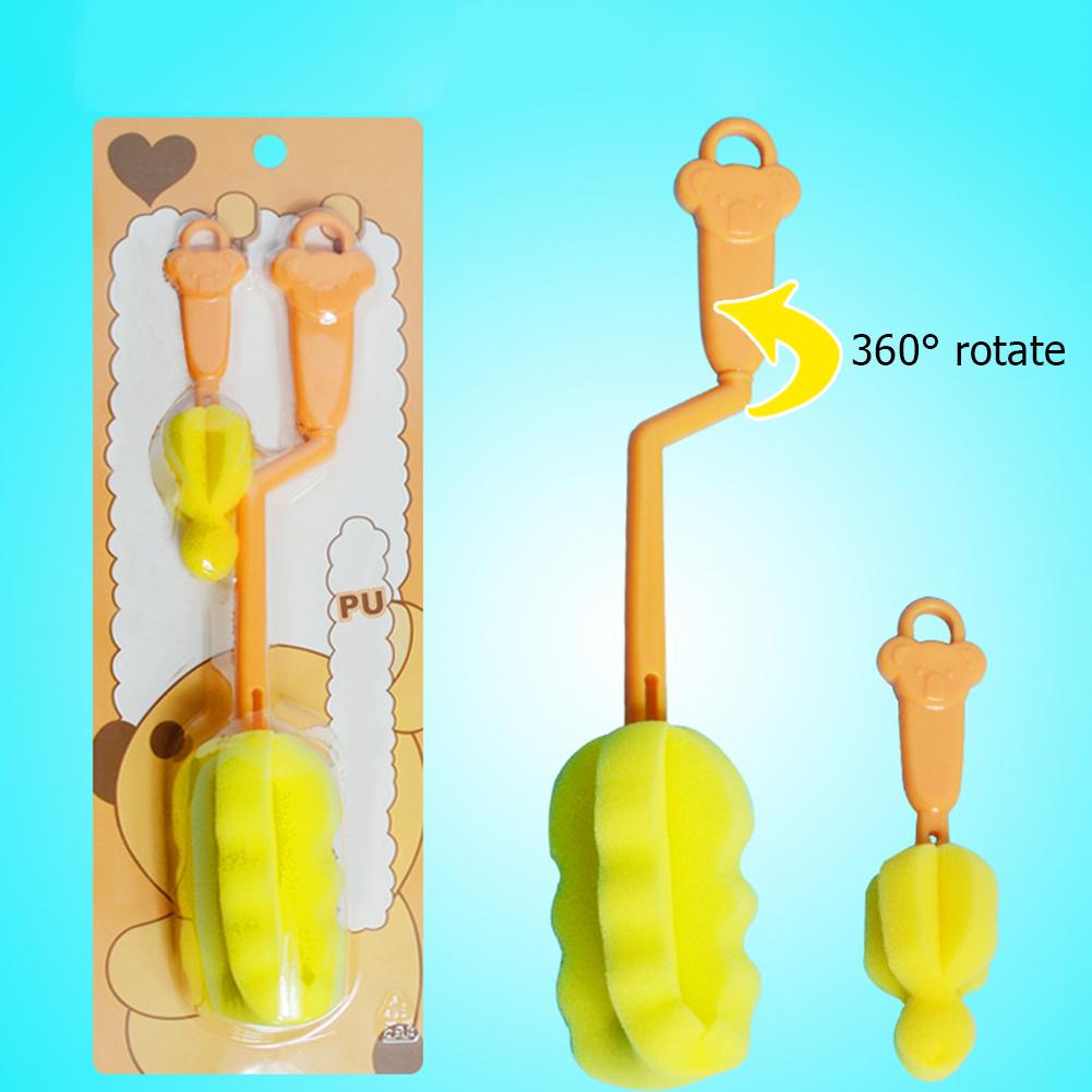 Rotating Sponge Buy Rotate Sponge Baby Feeding Nursing Bottle Clean Brush Nipple ...