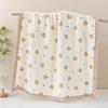 Baby Cotton Gauze Bath Towel Six-Layer High-Density Seersucker Children'S Quilt Baby Children'S Bath Towel Lunch Break Small Bag Towel