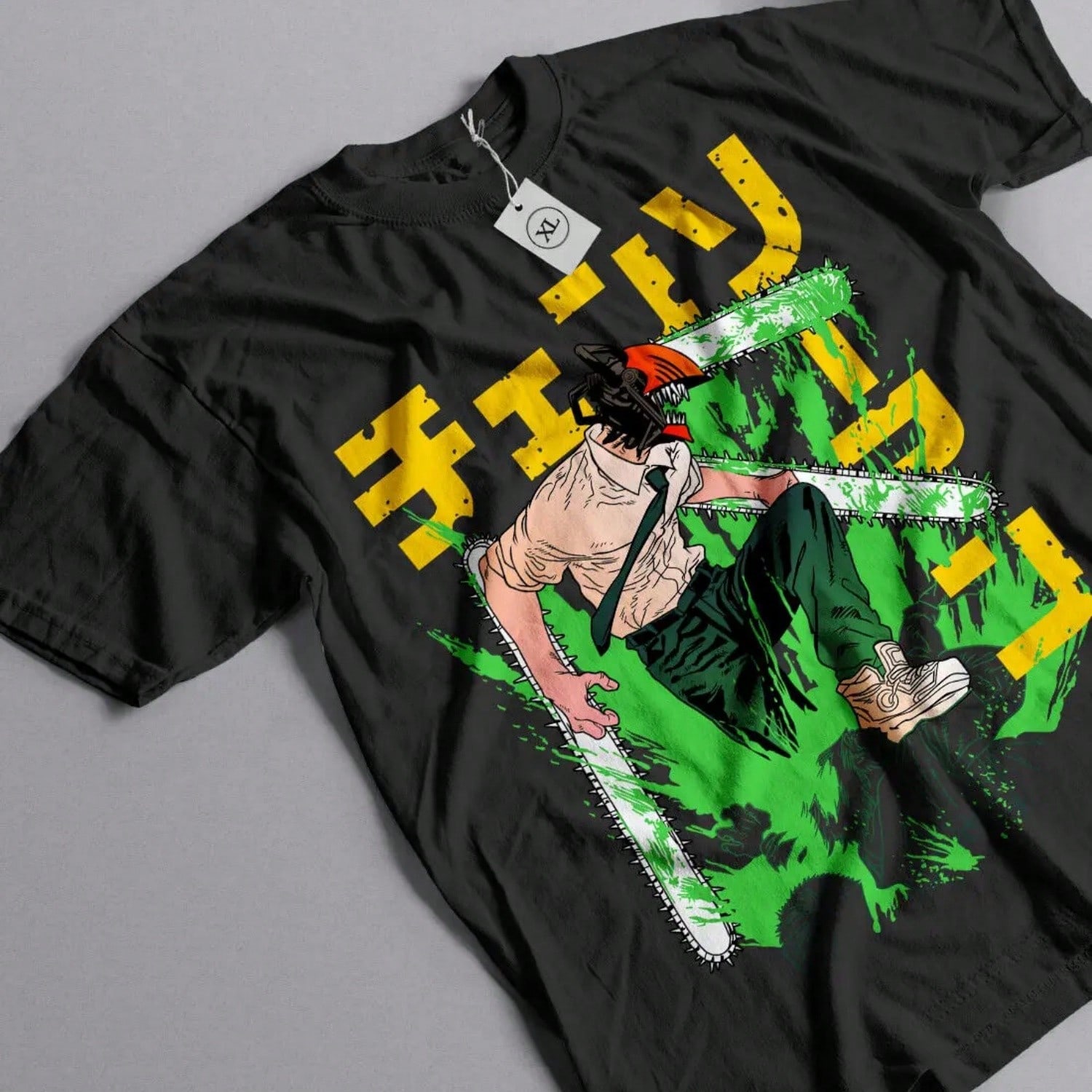 Camiseta Anime CSM Denji Power Negra | Camiseta Anime CSM Denji Power Regalo Camiseta Todas las Tallas | Camiseta, Manga Anime Denji camiseta, Aki Pow S