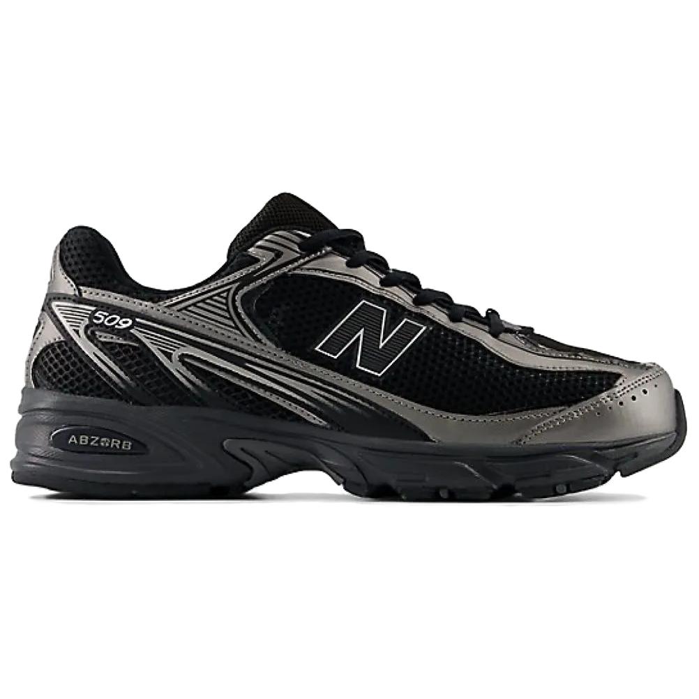 New Balance Unisex 509 Black Silver U509E1